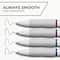 Sharpie® S-Gel™ 0.7mm Medium Point Bold Jewel Pens with White Fashion Barrel, 4ct.
